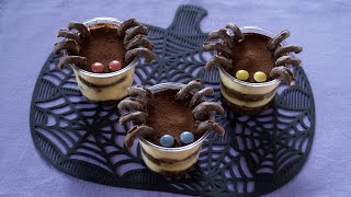 Halloween Kabocha Tiramisu (Japanese Pumpkin Squash Dessert Idea) かぼちゃティラミス (ハロウィン レシピ) | OCHIKERON screenshot 5