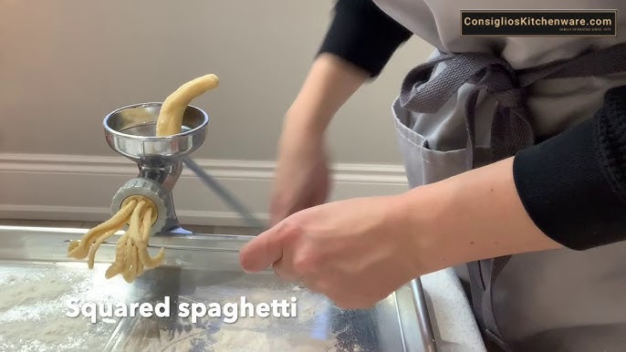 Precision Master™ Pasta Extruder Attachment (PE-50), pasta, bucatini, Making homemade ziti, macaroni, and more is simple with the Precision  Master™ Pasta Extruder Attachment!, By Cuisinart