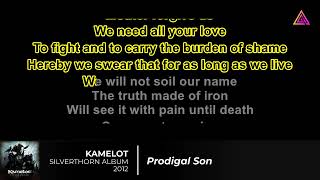 KAMELOT KARAOKE - PRODIGAL SON