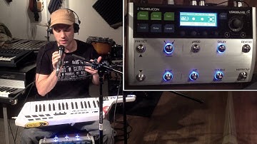 How to control the VoiceLive 3 Harmonizer with midi