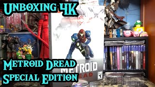 Metroid Dread Special Edition Unboxing 4K