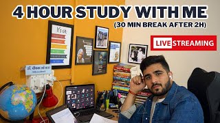 Live 3.5 Hour Study with me | Virtual Library | NEET PG | INICET | FMGE | MBBS | NEET