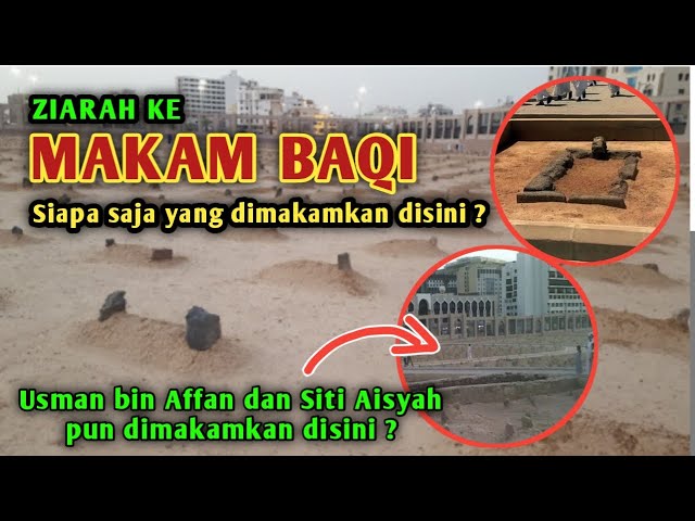 ZIARAH UMROH KE MAKAM BAQI MADINAH| MAKAM SIAPA SAJA DI BAQI ? | class=