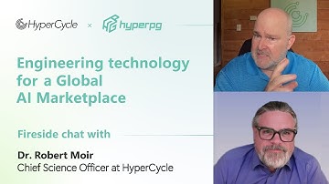 Engineering technology for a Global AI Marketplace - Fireside chat with Dr. Robert Moir, CSO