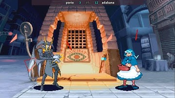 恶魔战士3 Vampire Savior The Lord of Vampire 다크 스토커즈3 - porio (jp) vs adabana (jp) - ヴァンパイアセイヴァー