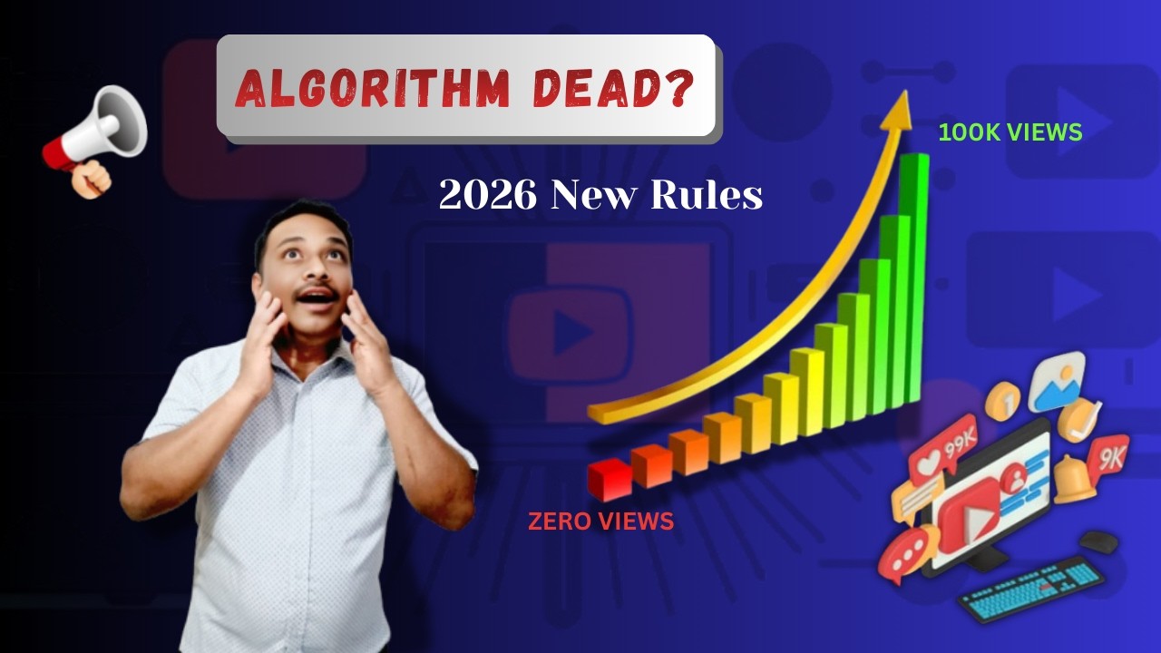 Youtube Algorithm Unpredictable YouTube Algorithm 2026: Zero Views Problem Solved! 🚀 (Full Guide) - YouTube
