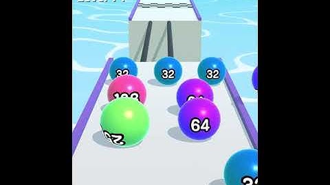 BallRun2048 level 71 gameplay #shorts