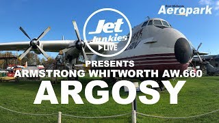 AW ARGOSY G-BEOZ | East Midlands Aeropark | Jet Junkies Live