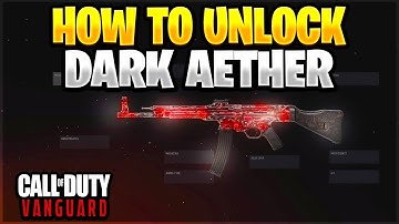 How To Unlock "RED DARK AETHER" Mastery Camo In Call Of Duty Vanguard!