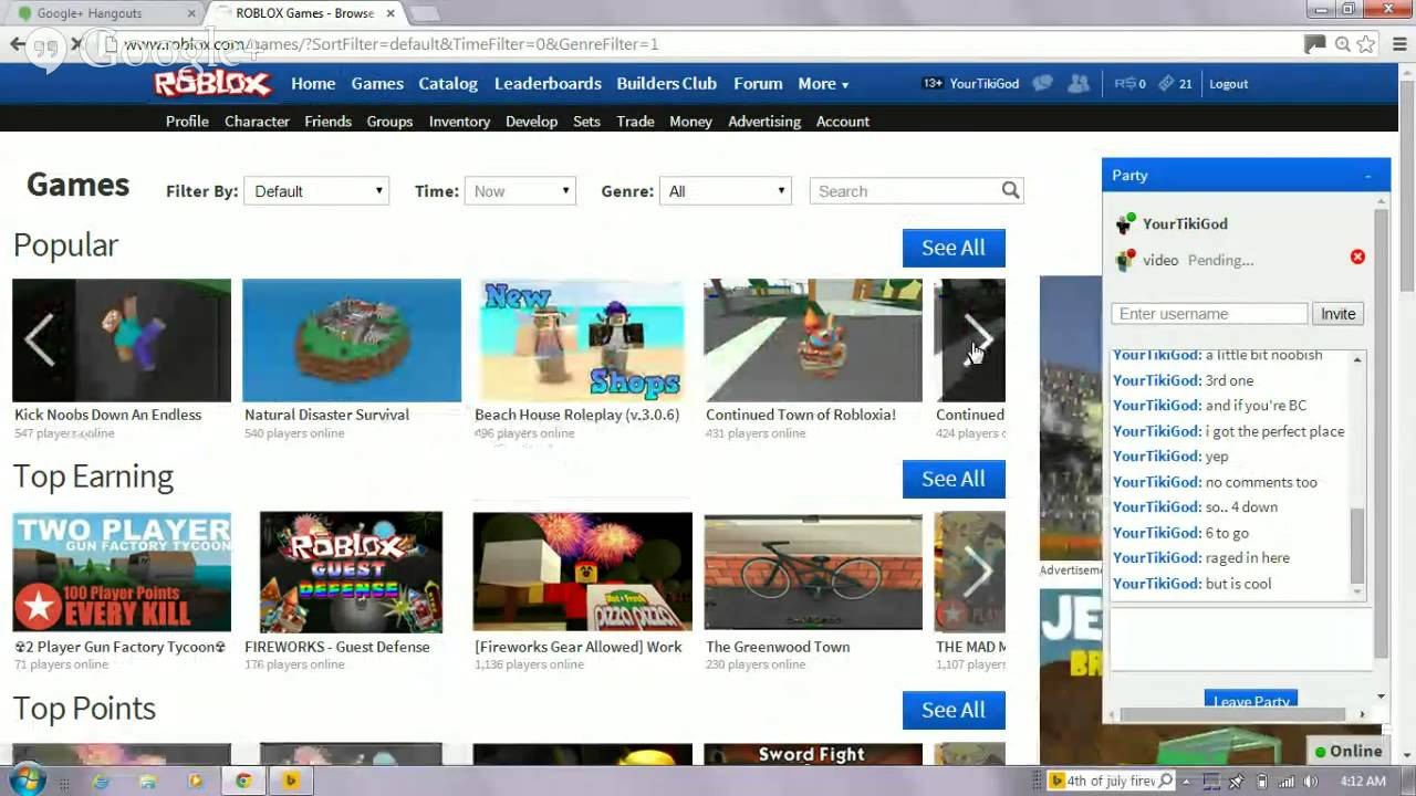 Top 10 Best Games ON ROBLOX! (YourTikiGod Gaming) (YAY ...