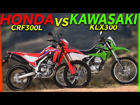 Kawasaki KLX300 VS Honda CRF300L - Dirt Bike Magazine
