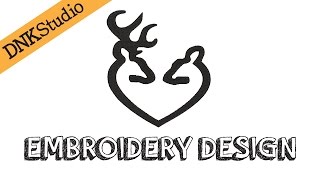 Buck and Doe Machine Embroidery Design Buck and Doe Machine Embroidery Design ! This video simulate the actual embroidery design stitchout on screen. FORMAT FILE :