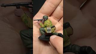 Army Men Painting, German Splinter Camo, Paratrooper (Fallschirmjäger) AIRFIX, WWII