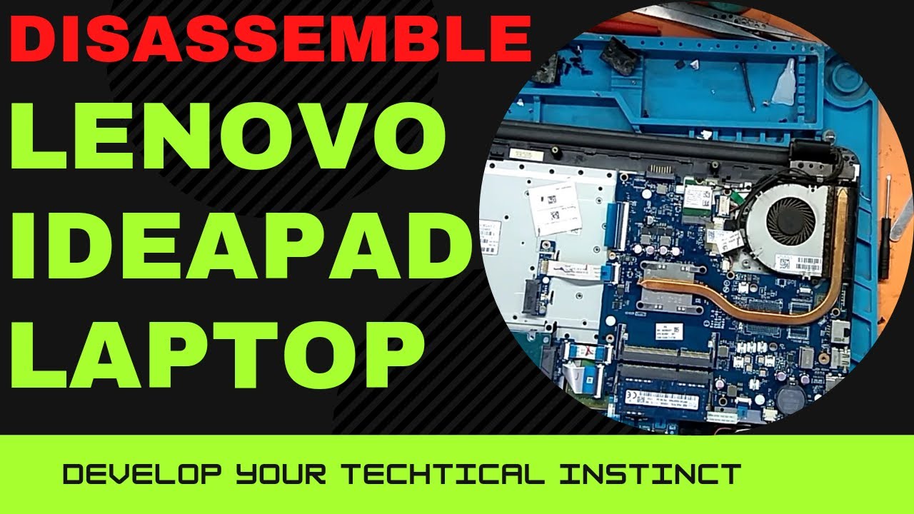 Lenovo Ideapad Laptop Disassembled । How to Open Lenovo ideapad 330 Laptop । YouTube