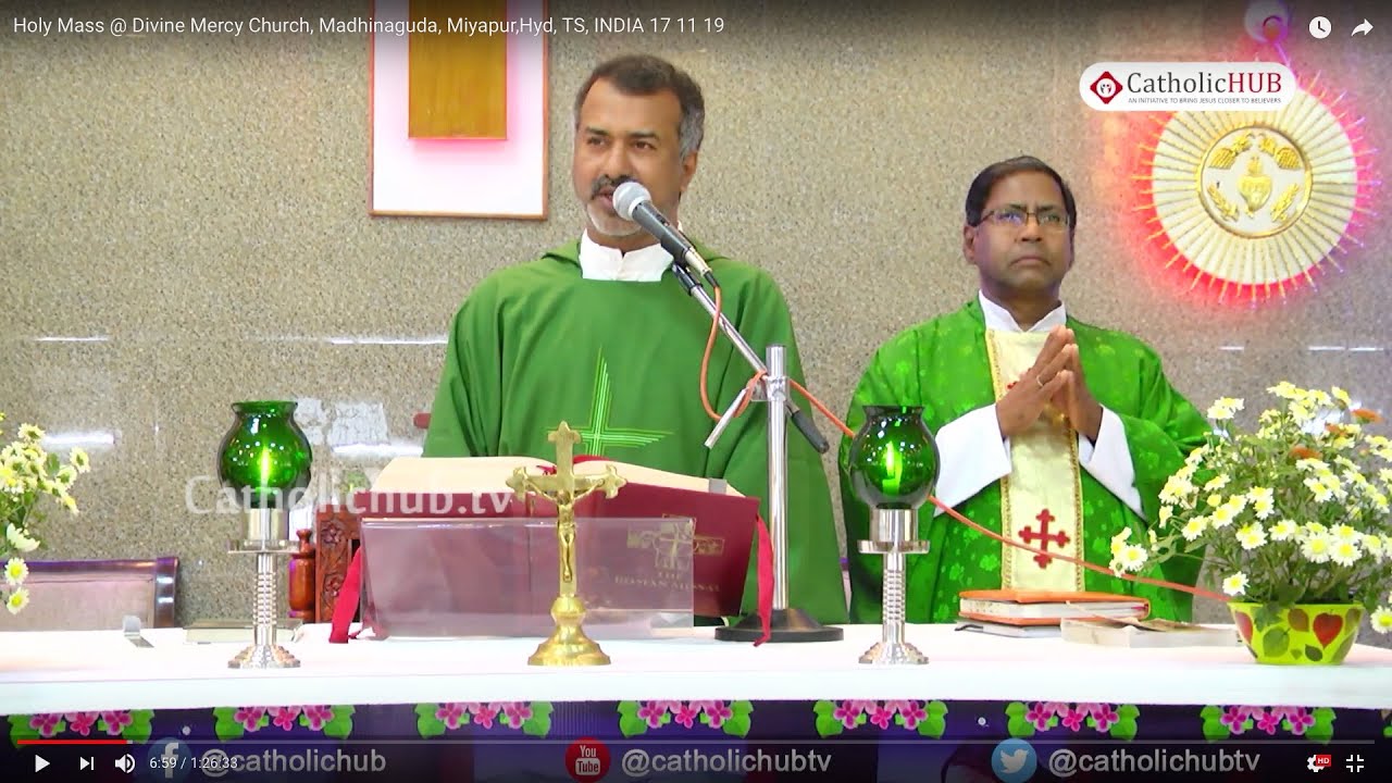 Holy Mass Divine Mercy Church, Madhinaguda, Miyapur,Hyd, TS, INDIA 17