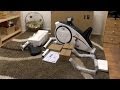 Exercise bike (home trainer) unboxing and constructing - Christopeit AL 2 (Heimtrainer Ergometer)