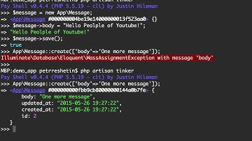 Создаем демо приложение на Laravel 5 за полчаса