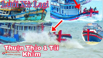 🔴 Lần Đầu Tiên Thấy Ghe"Thuận Thảo 1"Trúng Đậm Cá Cơm về Cảng Lagi