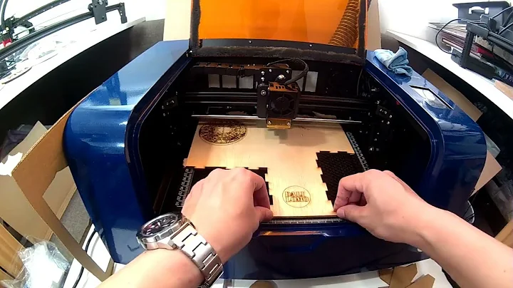 TS3 Desktop Laser by @TwotreesOfficial - Beautiful Metal Casing