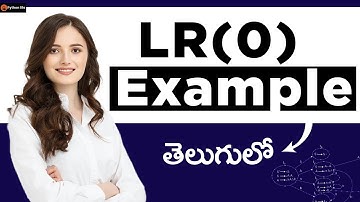 lr(0) example in Telugu l Compiler Design in the