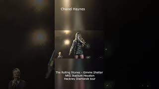 Chanel Haynes rocks Gimme Shelter solo 🎸💥 #HackneyDiamonds The Rolling Stones #shorts #chanelhaynes