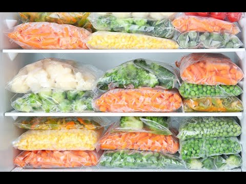 Video: Congelar Las Verduras Correctamente