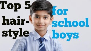 Top 5 trending school hairstyle for boys. screenshot 5