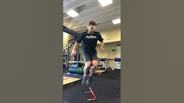 In Place Continuous DL Lateral Hurdle Hops