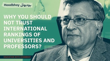 Why you should not trust international rankings of universities and professors (English)