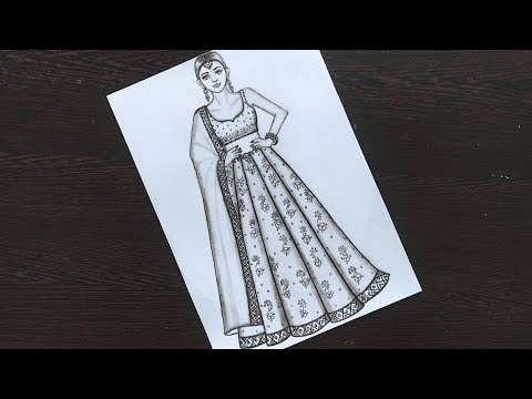 a sketch to pencil of a wedding dress Stock Photo Picture And Low Budget  Royalty Free Image Pic ESY039150972  agefotostock