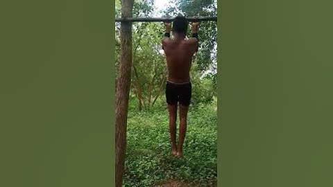 Pull ups army training...