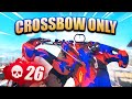 WINNING with CROSSBOWS ONLY in WARZONE (CHALLENGE)