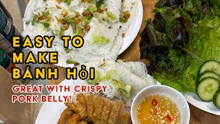 Easy To Make Fresh Banh Hoi | Vermicelli  Noodles