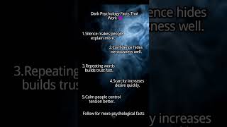 Dark Psychology Facts That Work 😈#shorts #darkpsychology #mindtricks #facts #viral