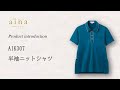 （short）”PROFeeling aina”AIK307 半袖ニットシャツ商品紹介