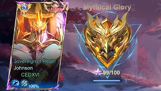 LAST MATCH TO IMMORTAL ROAD TO 18K MMR JOHNSON!!