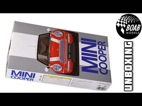 'New' Mini Cooper - Unboxing - 1/24 Fujimi Model kit