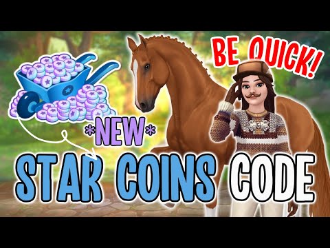 *NEW* STAR COIN CODE OF THE DAY!! FREE HORSES, STAR RIDER & MORE REDEEM CODES IN STAR STABLE *QUICK*