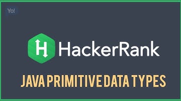 Hacker Rank: Java Primitive Data Types.