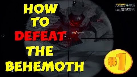 HOW TO DEFEAT THE BEHEMOTH (In-Depth) - Ghost Recon Breakpoint #GhostReconBreakpoint #Behemoths #GR