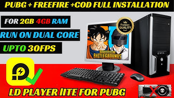 LD Player Lite Best Emulator For PUBG MOBILE On Low End PC - LD Player Speed Up & Lag Fix #Lifogram
