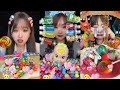 ASMR Sweet Candy 🍡Super Cute Princess Toys🧩Refreshing Cool Jelly 🍇🍑p41 #candy #snacks