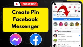 How to create pin on facebook messenger 2024 - Create pin facebook lite screenshot 5
