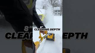 Mellif snow shovel,Compatible with Dewalt and Mellif 20V Batteries #foryou #snow #shorts #winter