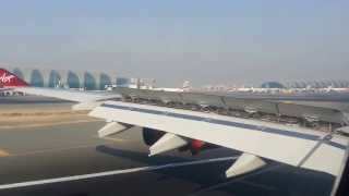 Landing in Dubai DXB Airport From London LHR Full HD