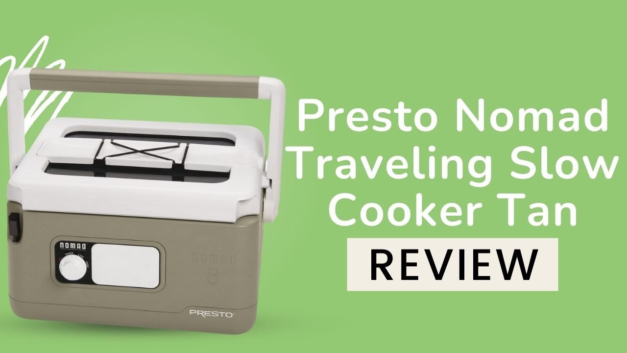 Nomad® 8-quart Traveling Slow Cooker - Slow Cookers - Presto®