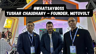 In Conversation - Tushar Chaudhary, Founder - MotoVolt | Quality, Affordable, Made In India E-Bikes screenshot 1