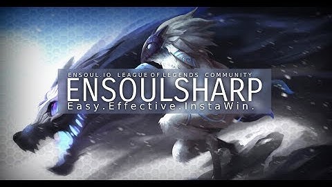 Completely free League of Legends script Ensoulsharp | Tutorial
