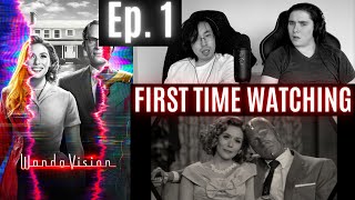*WandaVision ep  1*  IT'S BLACK AND WHITE?? (First Time Watching) Marvel TV Show!