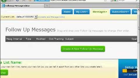 How To Set Up Aweber Autoresponder